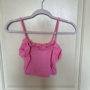 Pink tank top